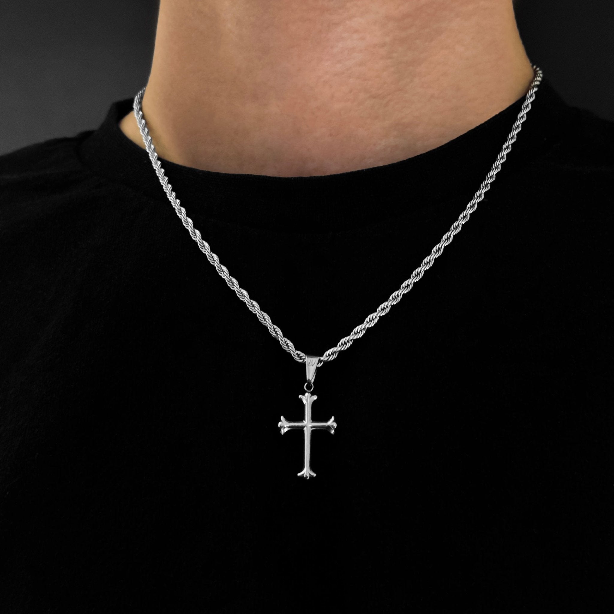 Cross Pendant - Silver - Pendant - Silver - JVillion®