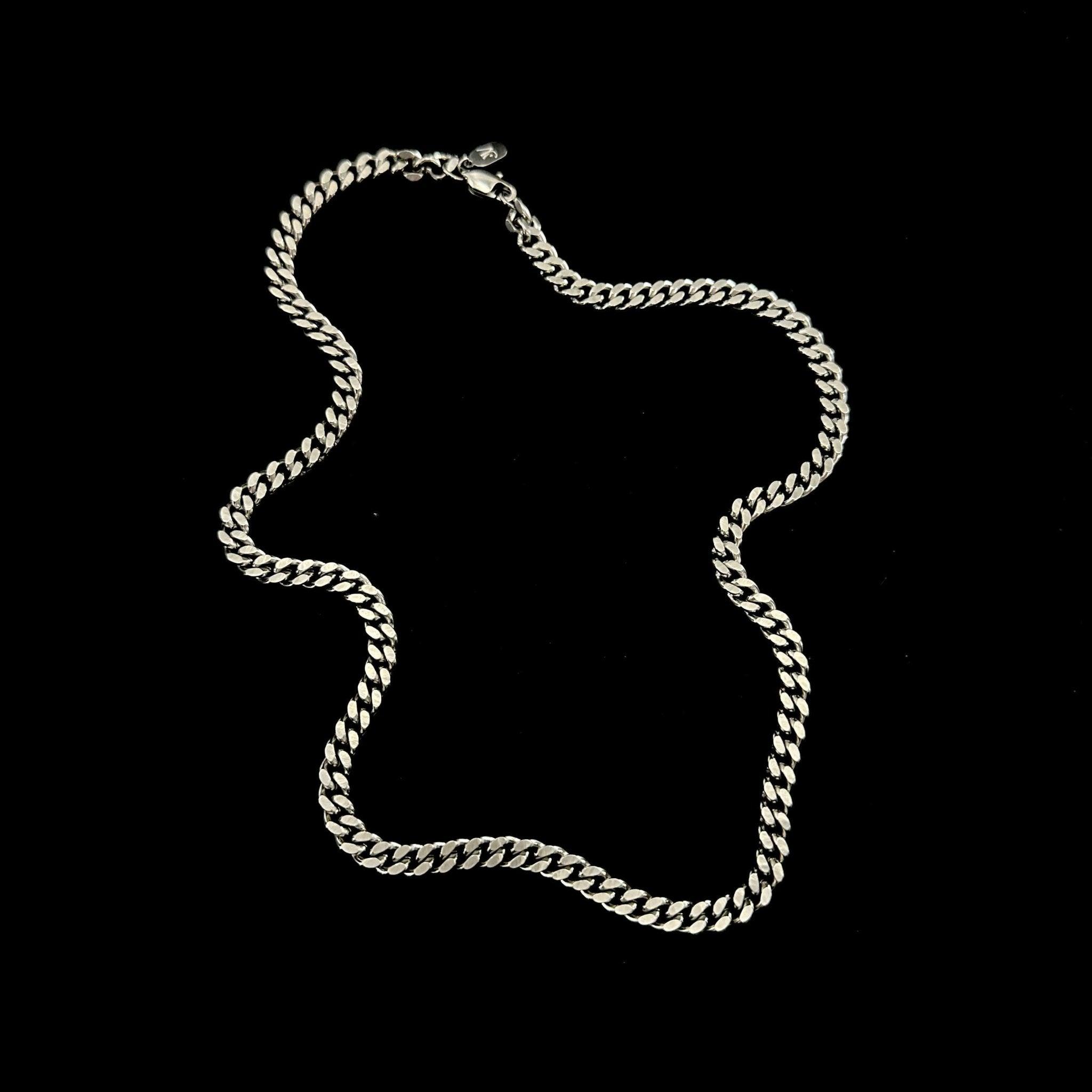 Cuban Chain - Silver (6mm) - Basic Chains - 45cm / 18'' - JVillion®
