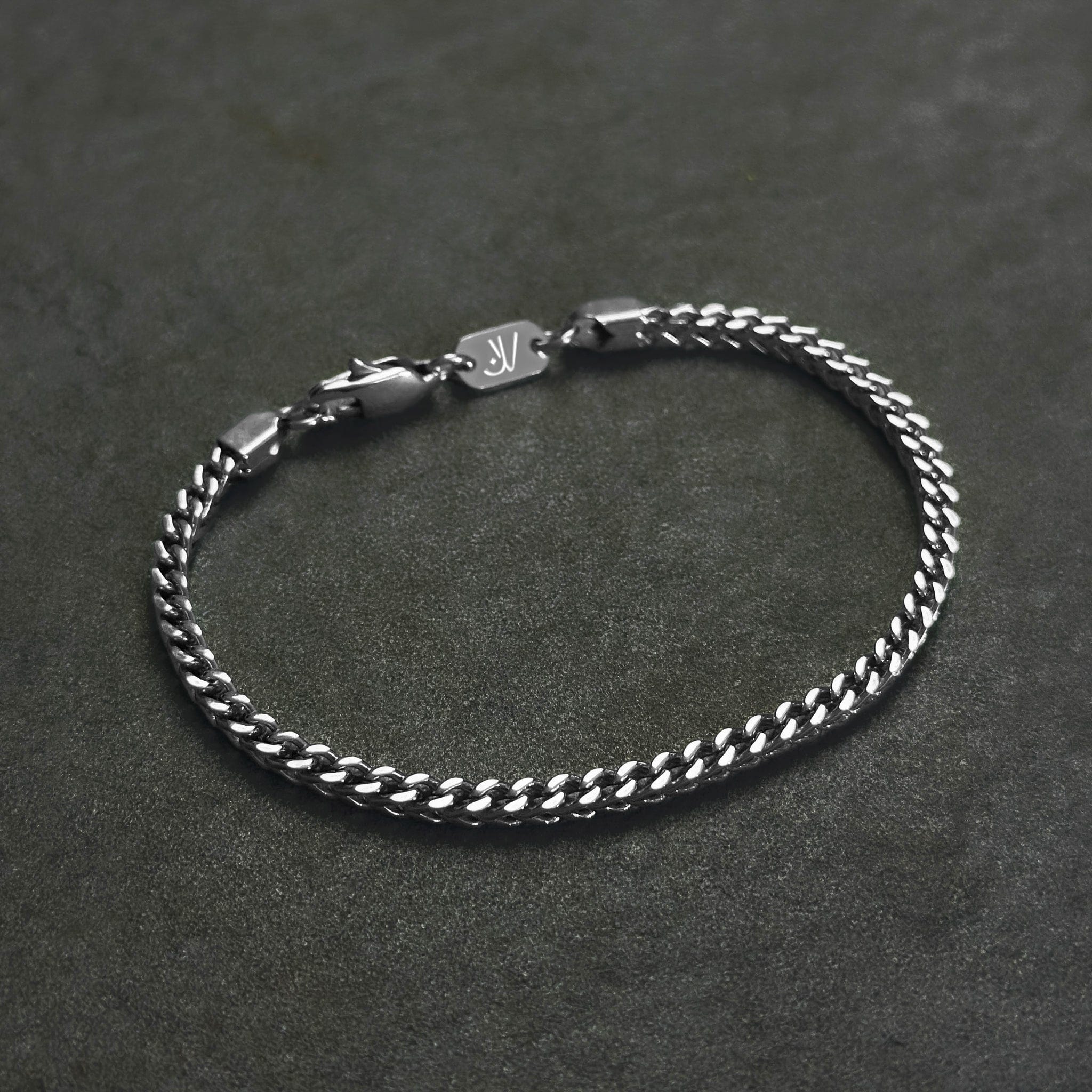 Foxtail Bracelet - Silver (4mm) - Bracelets - 18cm - JVillion®