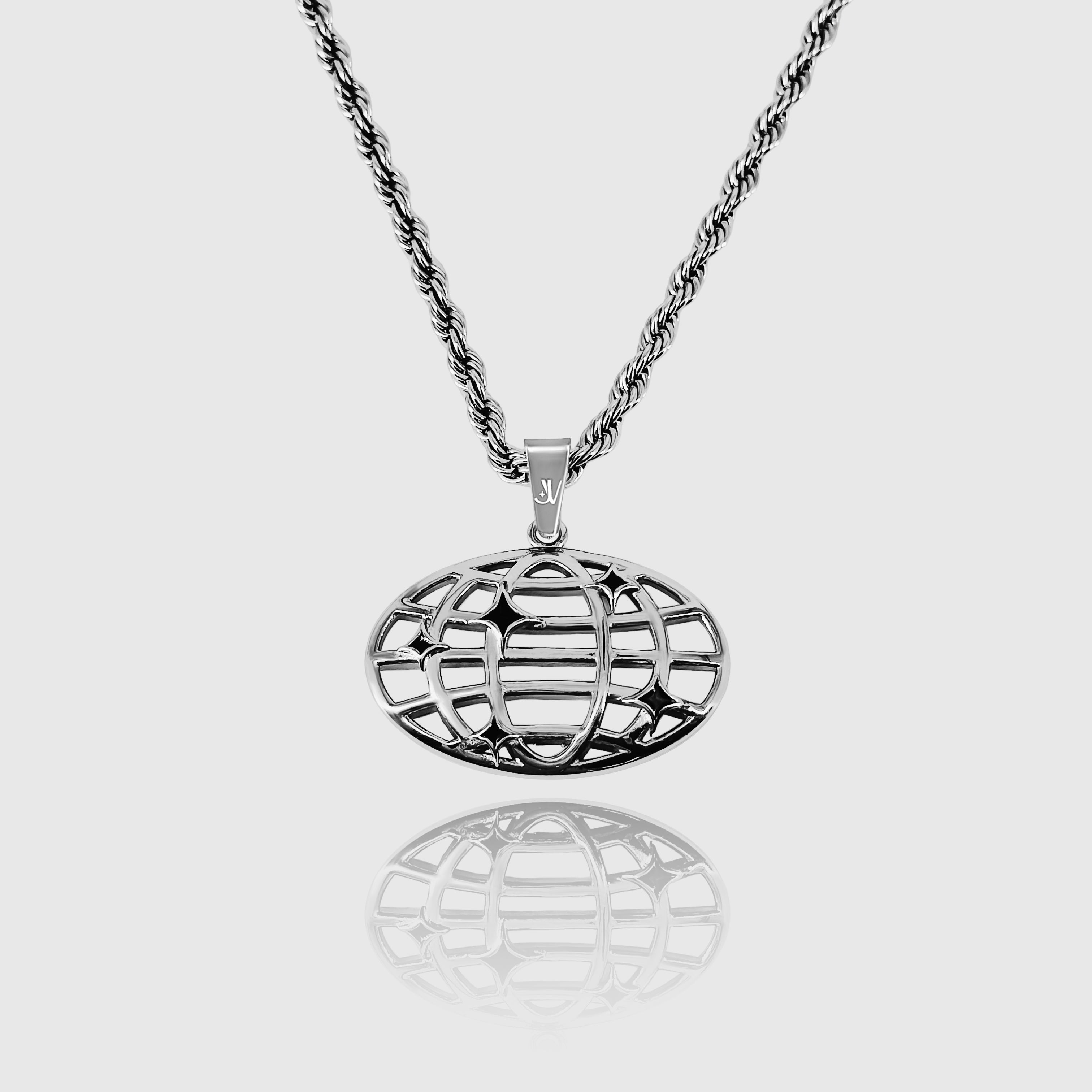 Stylish World Rope Chain Necklace 3mm Stainless Steel – Showcase