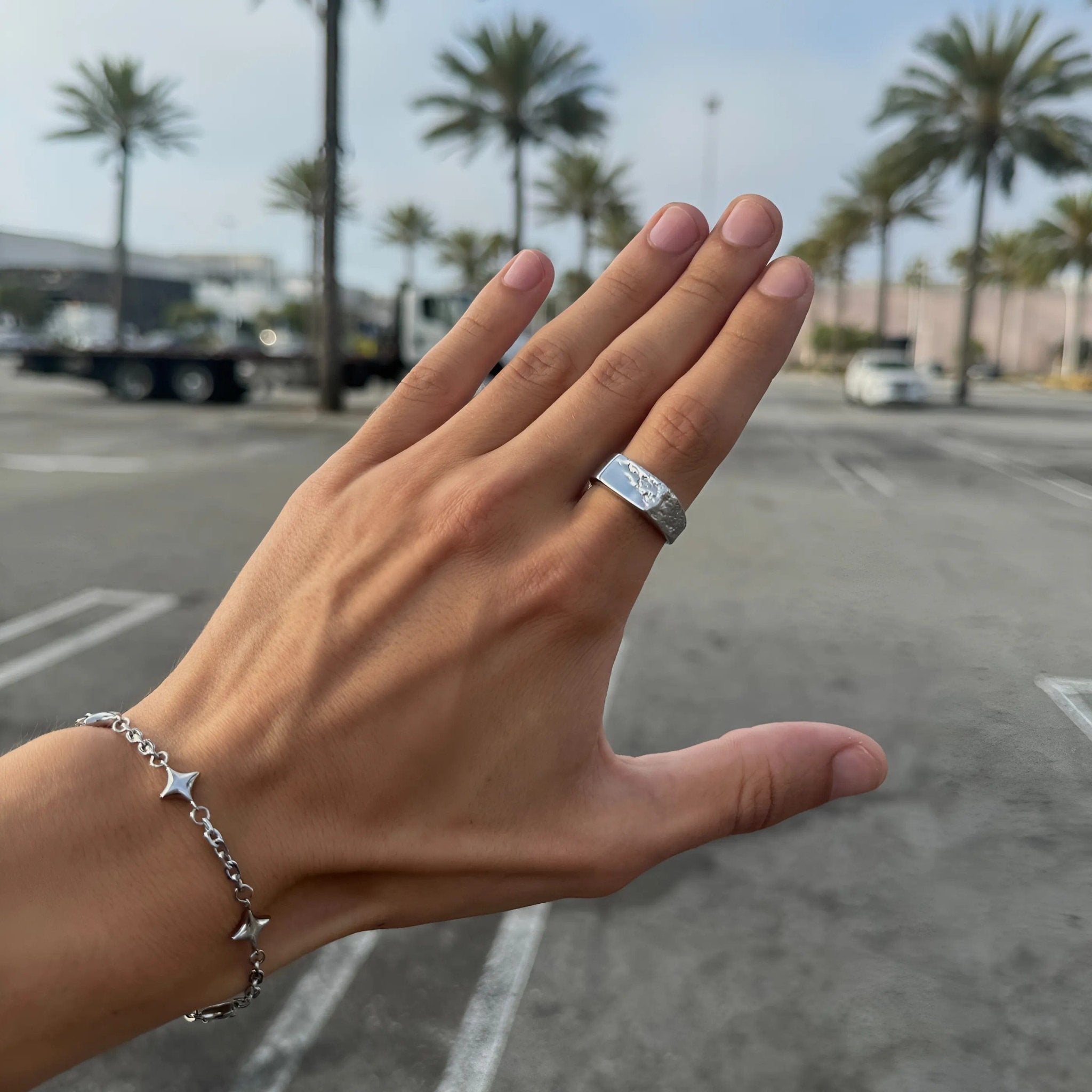 Meltdown Ring - Silver - Rings - XS - 56mm - JVillion®