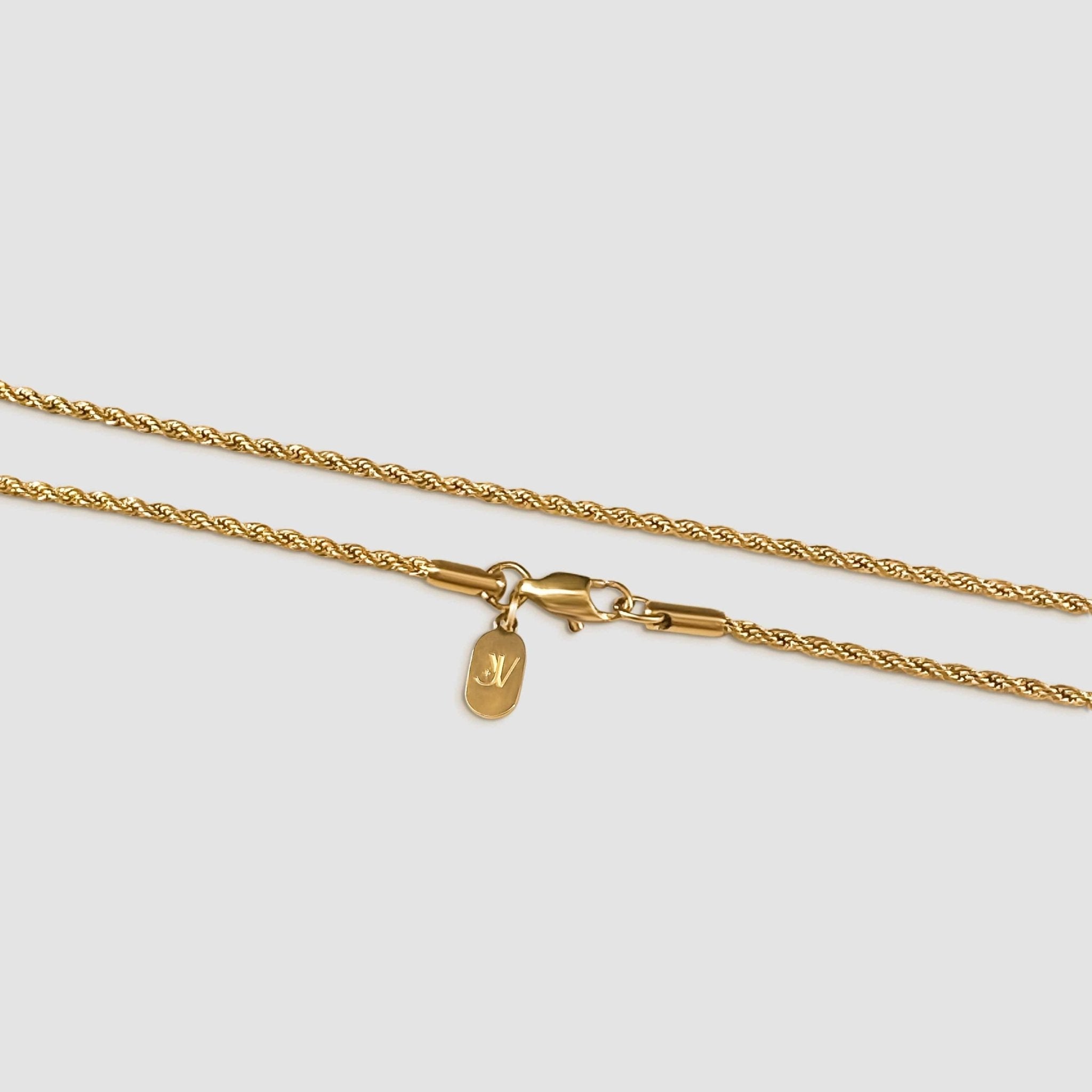 Rope Chain - Gold (2mm) - 50cm / 20" - JVillion®