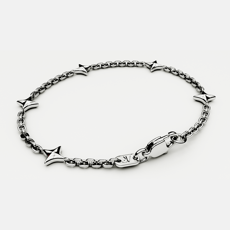 Star Bracelet - Silver - Bracelets - 18cm - JVillion®