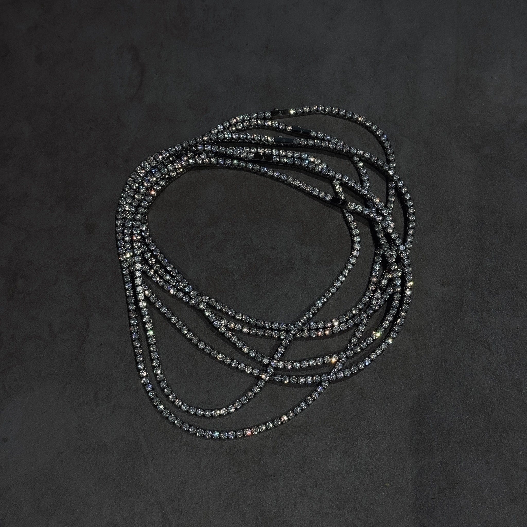 Tennis Bracelet - Silver (4mm) - Bracelets - 18cm - JVillion®