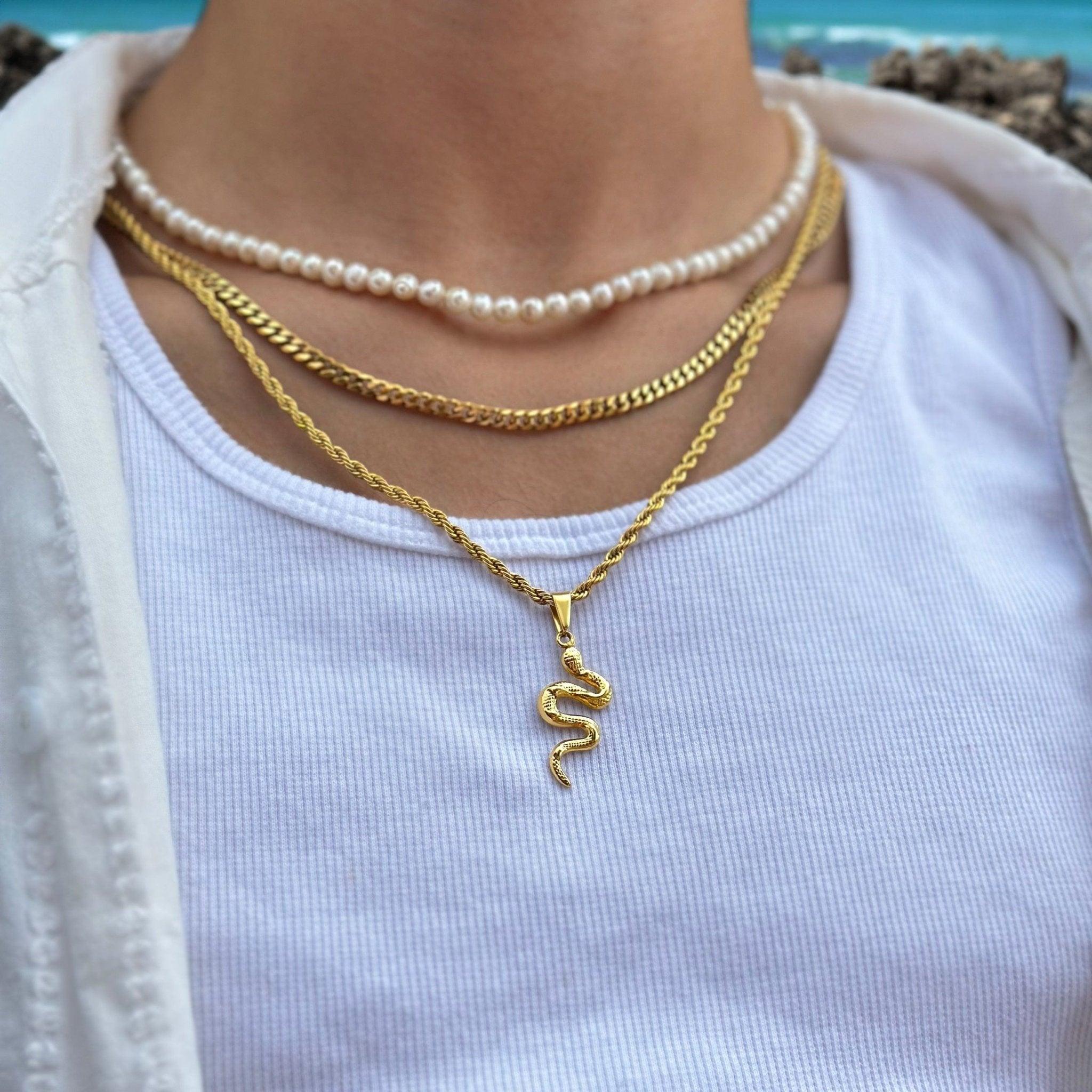 Viper Pendant - Gold - Pendant - Gold - JVillion®
