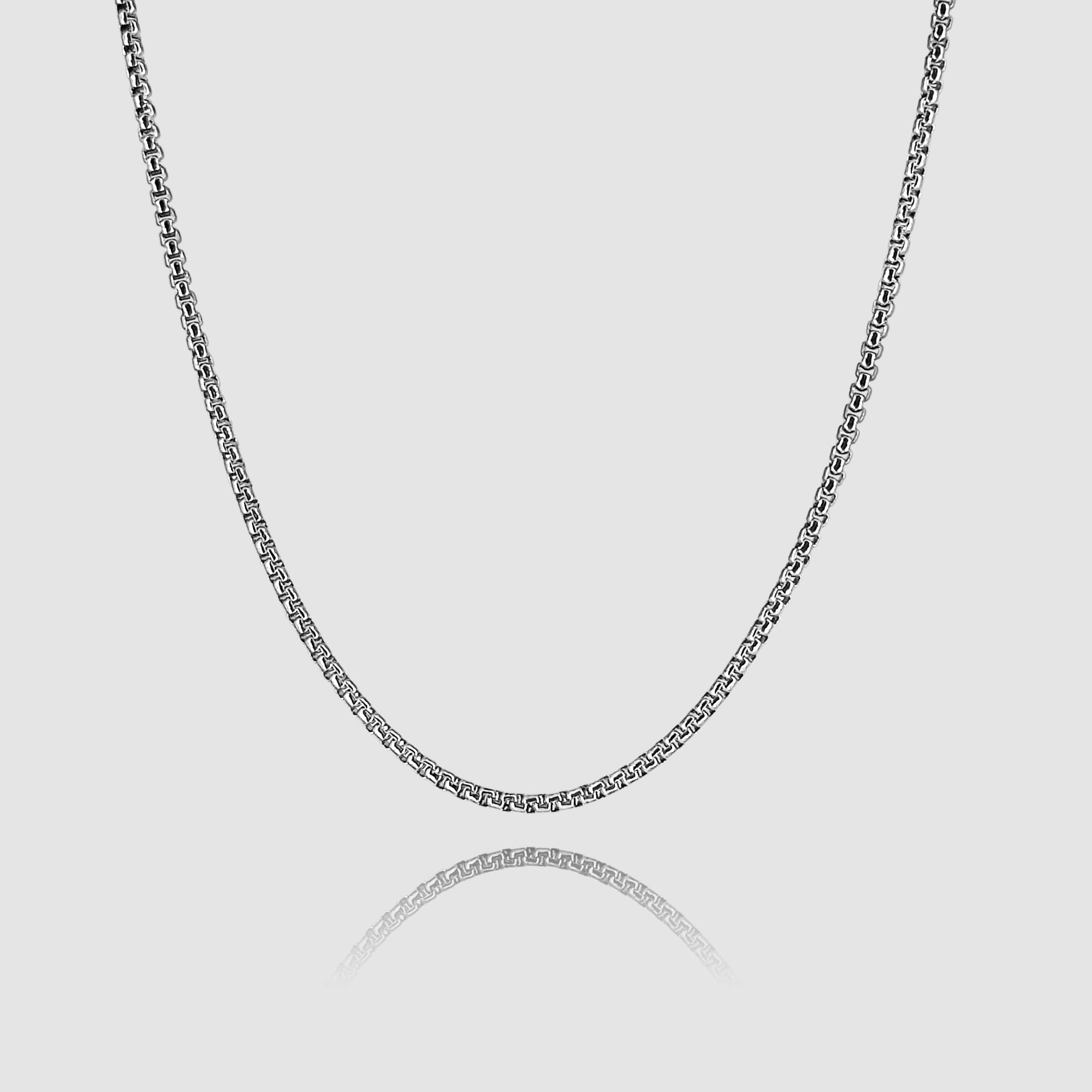 Box Chain - Silver (2,5mm) Basic Chains JVILLION