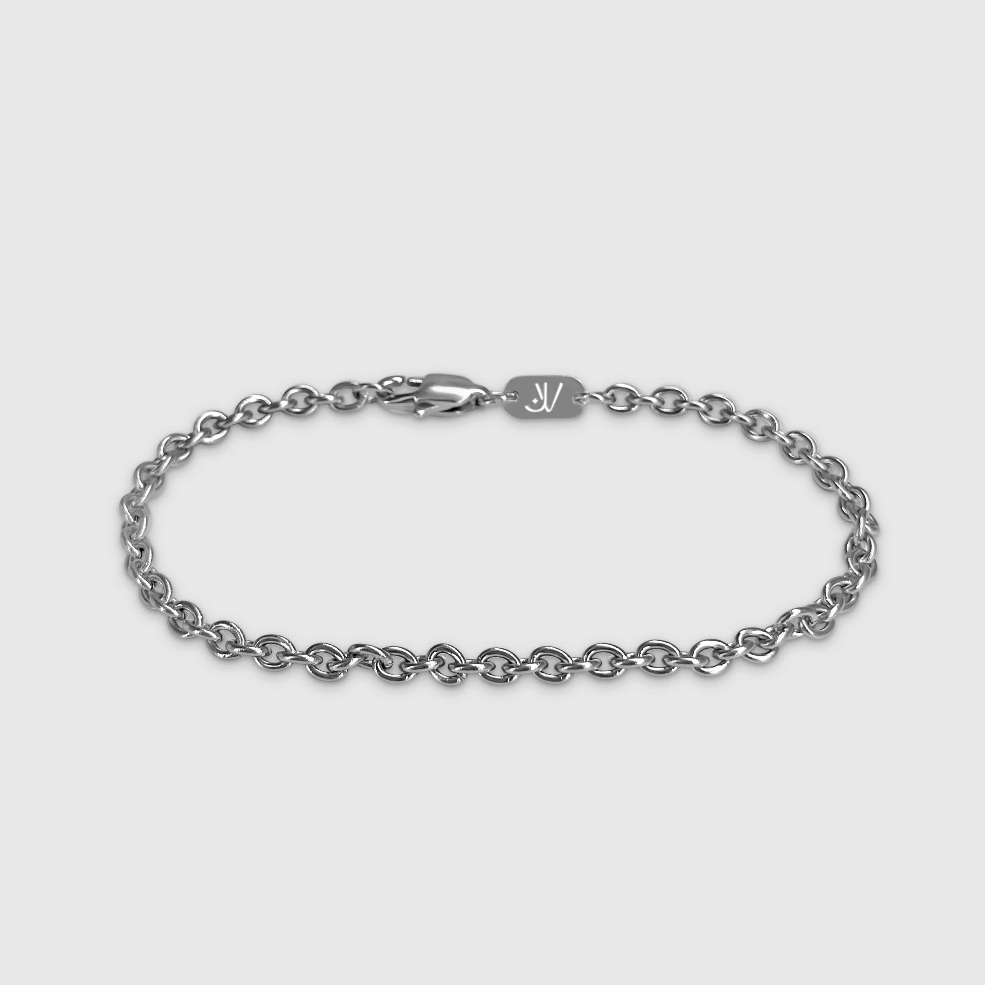 Bracelets Rolo Bracelet - Silver (3,5mm) - JVillion®