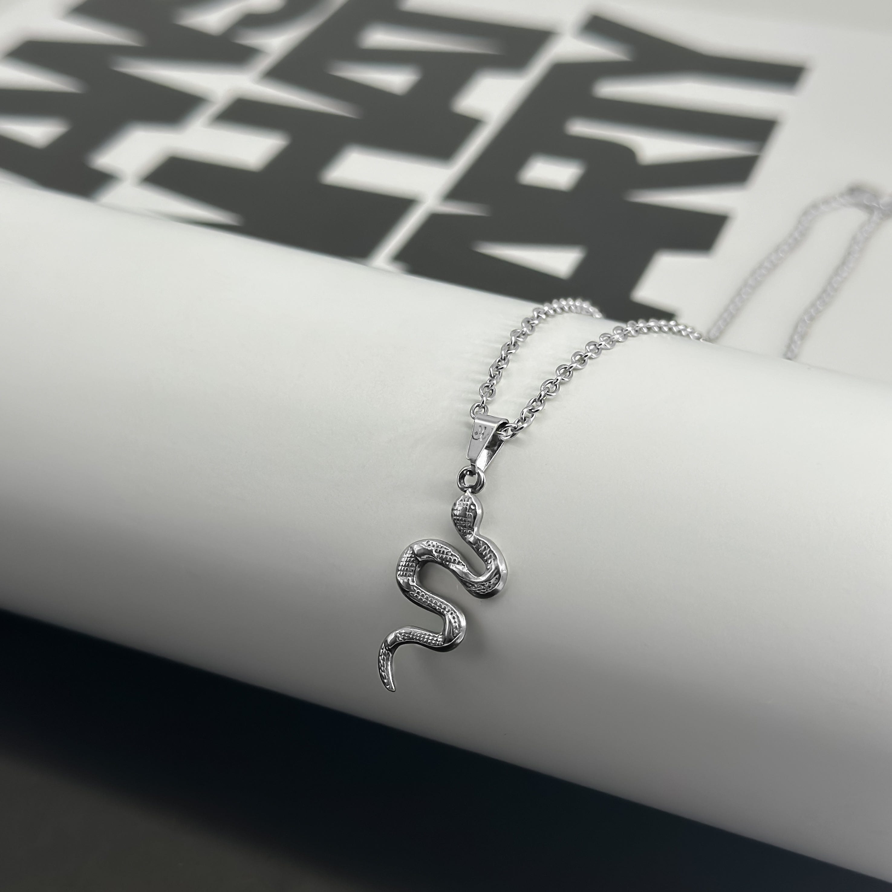 Chain with Pendant Viper Rolo Chain - Silver (2mm) - JVillion®