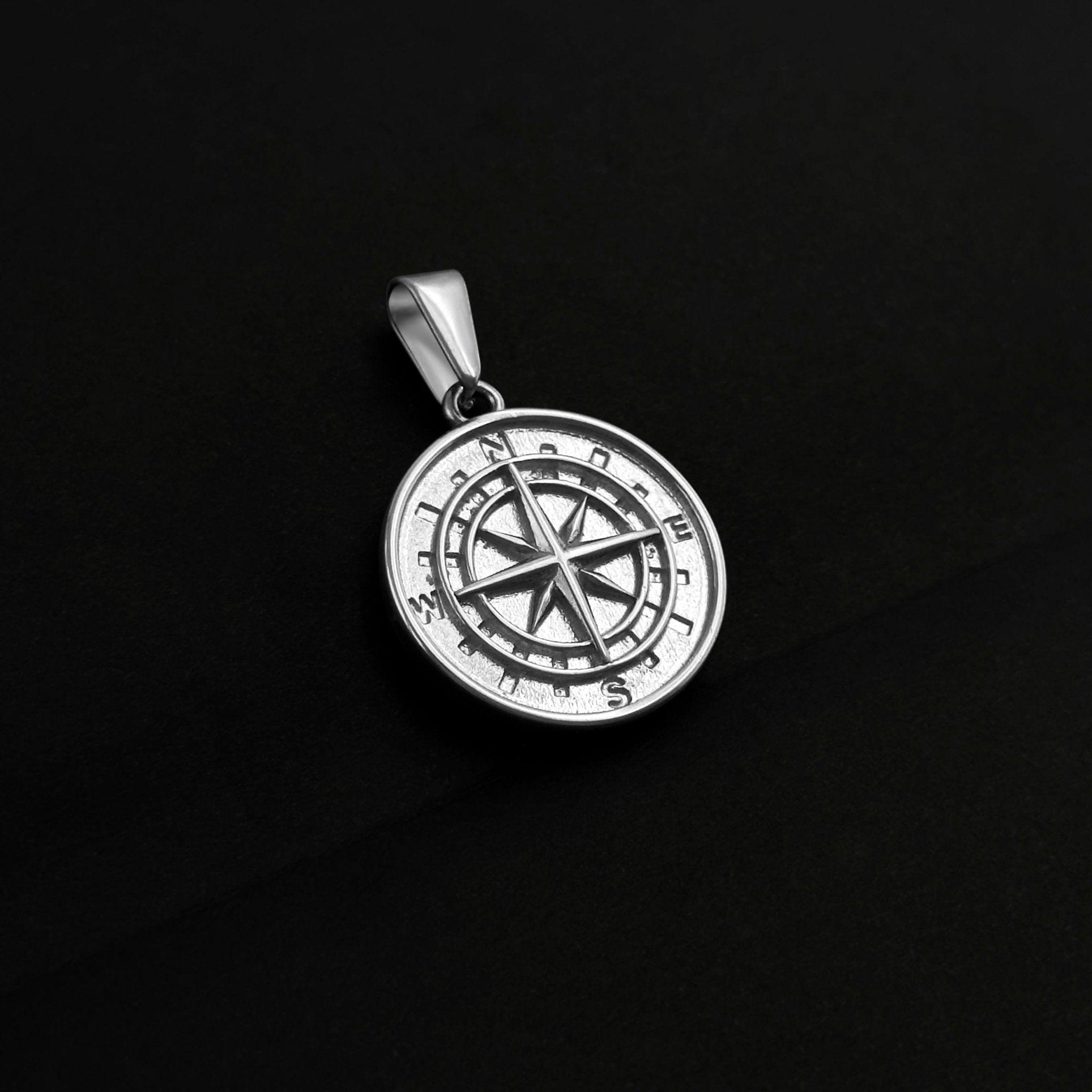 Compass Pendant - Silver - Pendant - Silver - JVillion®