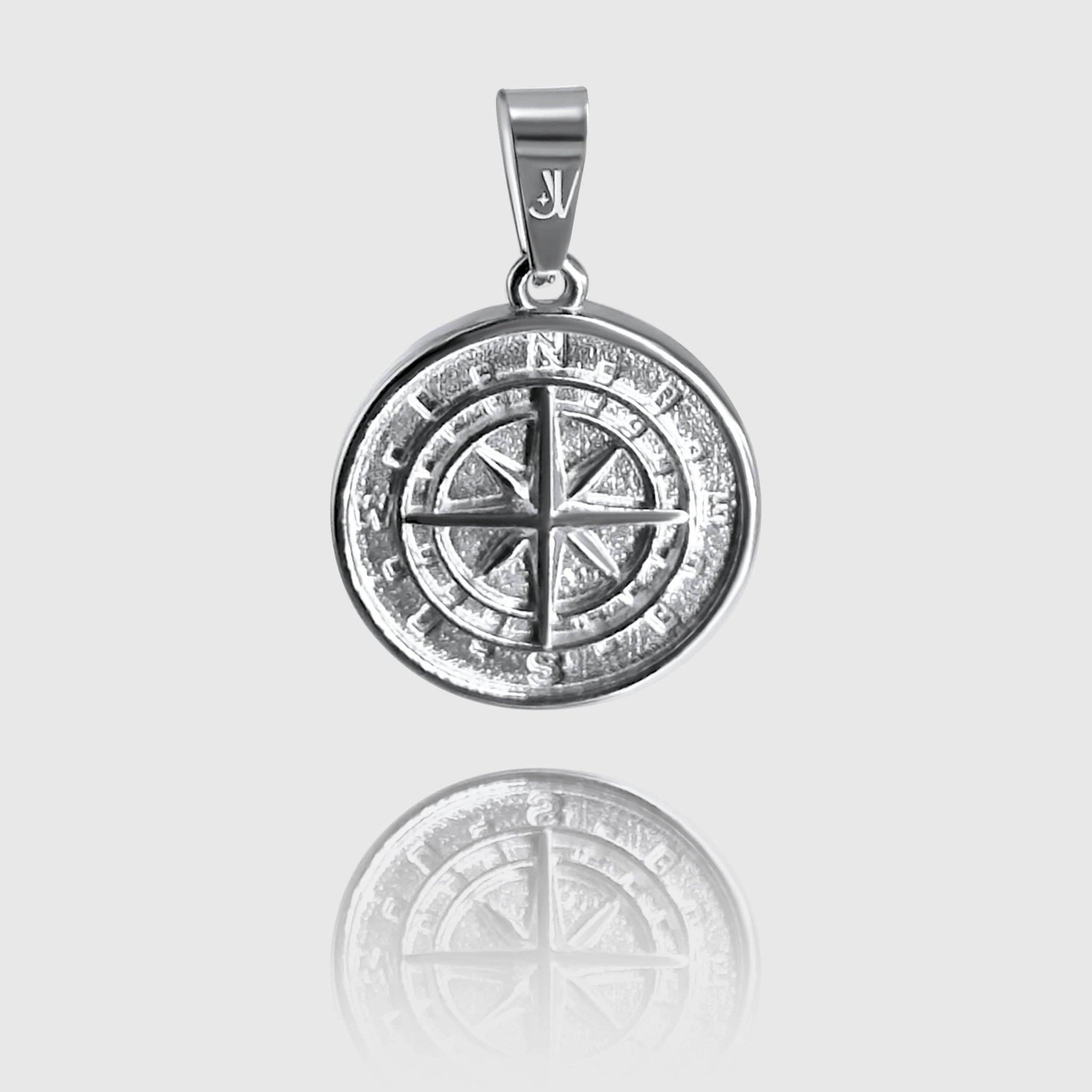 Compass Pendant - Silver - Pendant - Silver - JVillion®