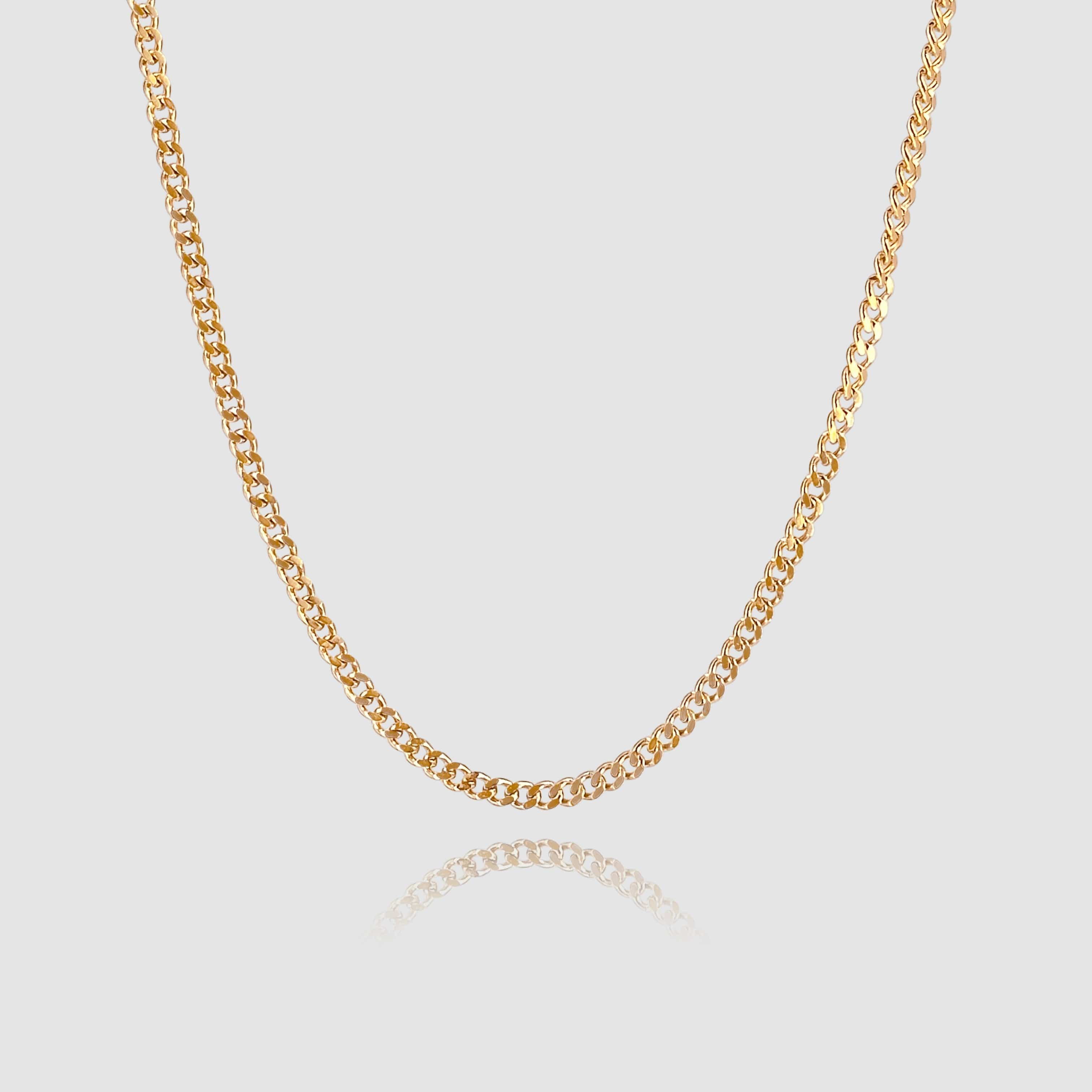 Cuban Chain - Gold (4mm) Basic Chains JVillion®