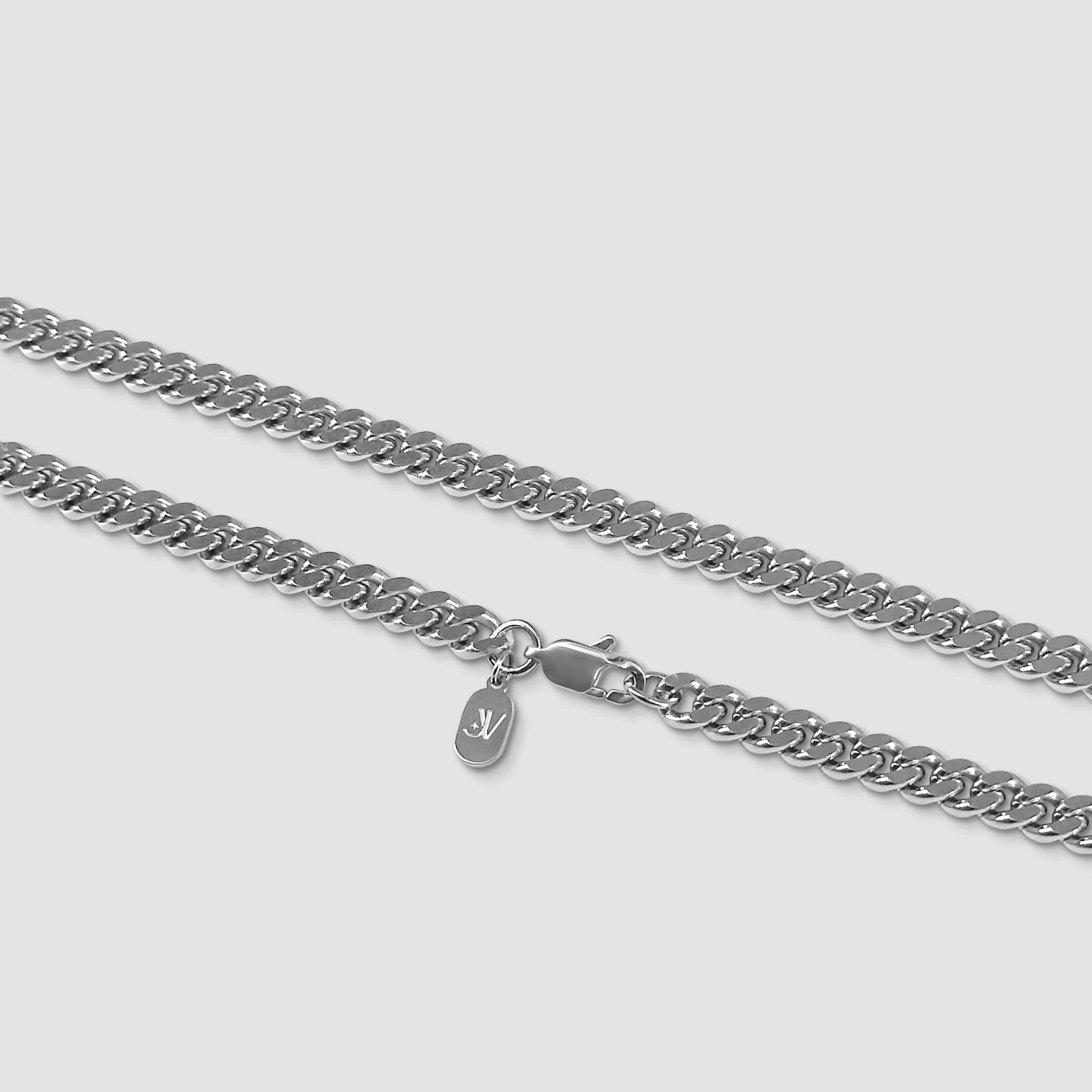 Cuban Chain - Silver (6mm) Basic Chains JVILLION