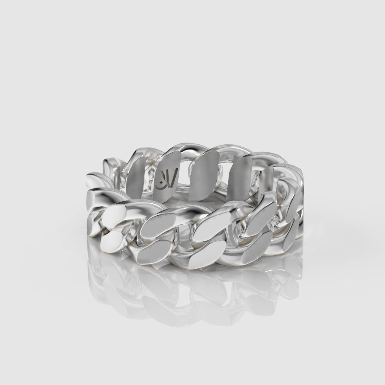 Cuban Ring - Silver Rings JVILLION