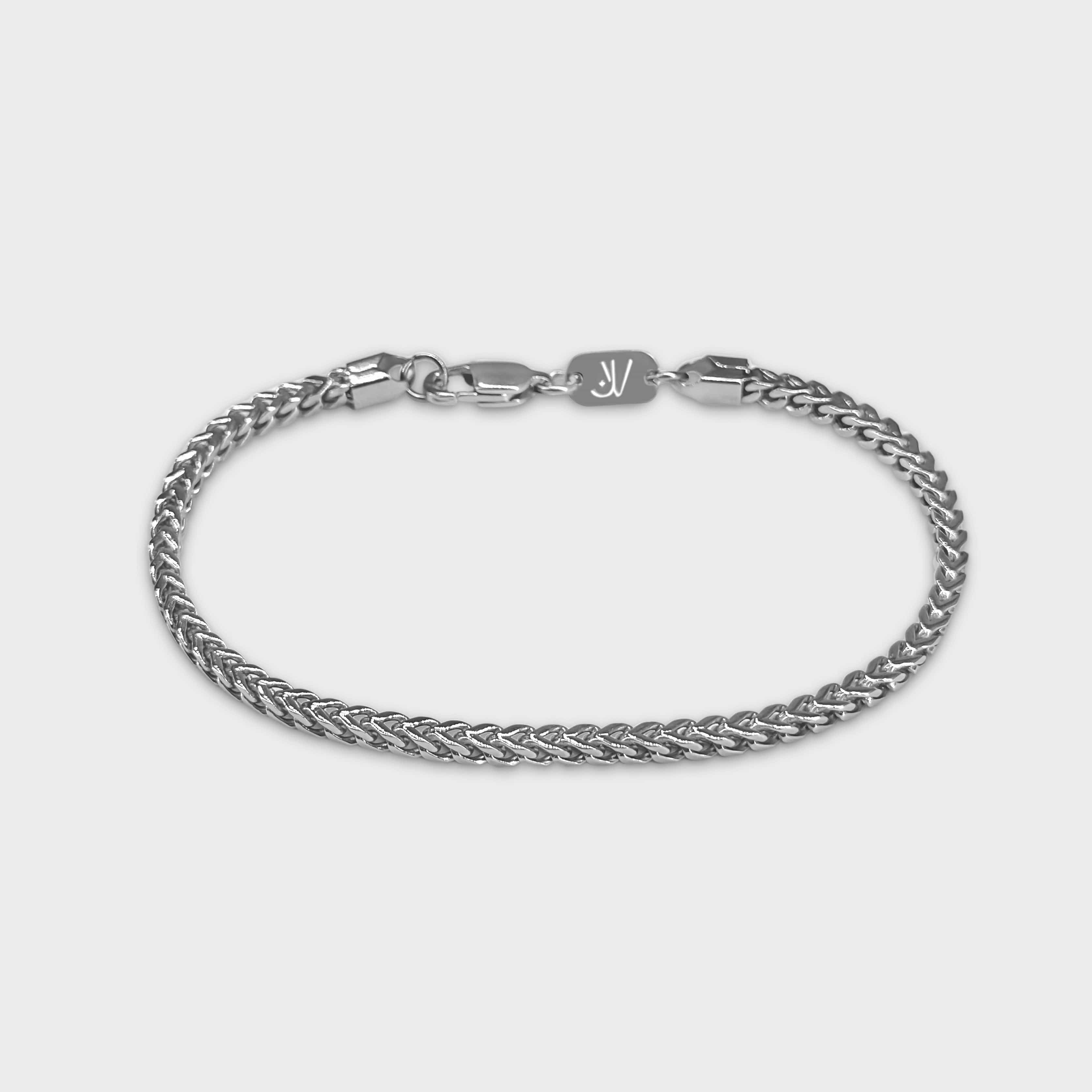 Foxtail Bracelet - Silver (4mm) Bracelets JVILLION JEWELRY