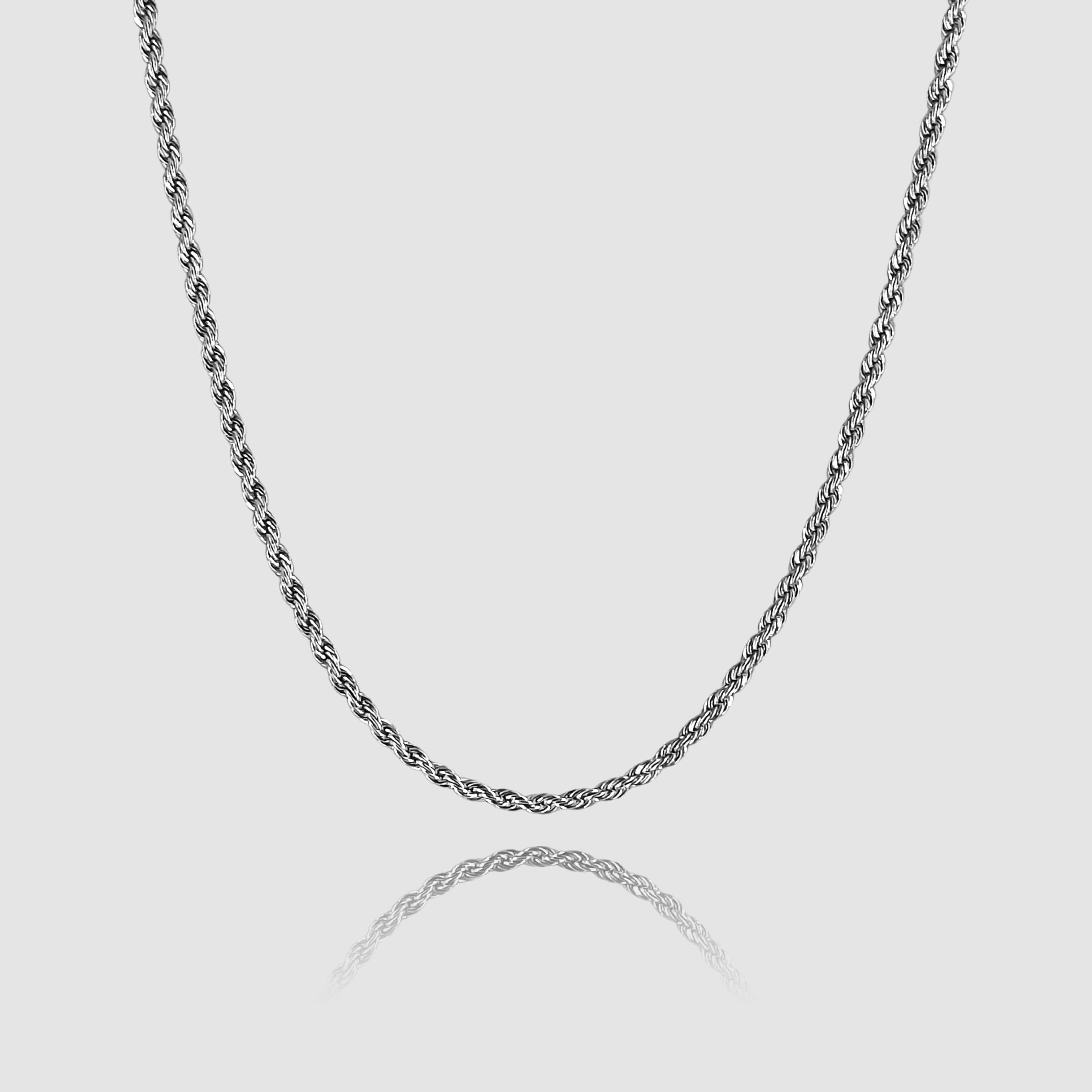 JVILLION Basic Chains Rope Chain - Silver (3mm)