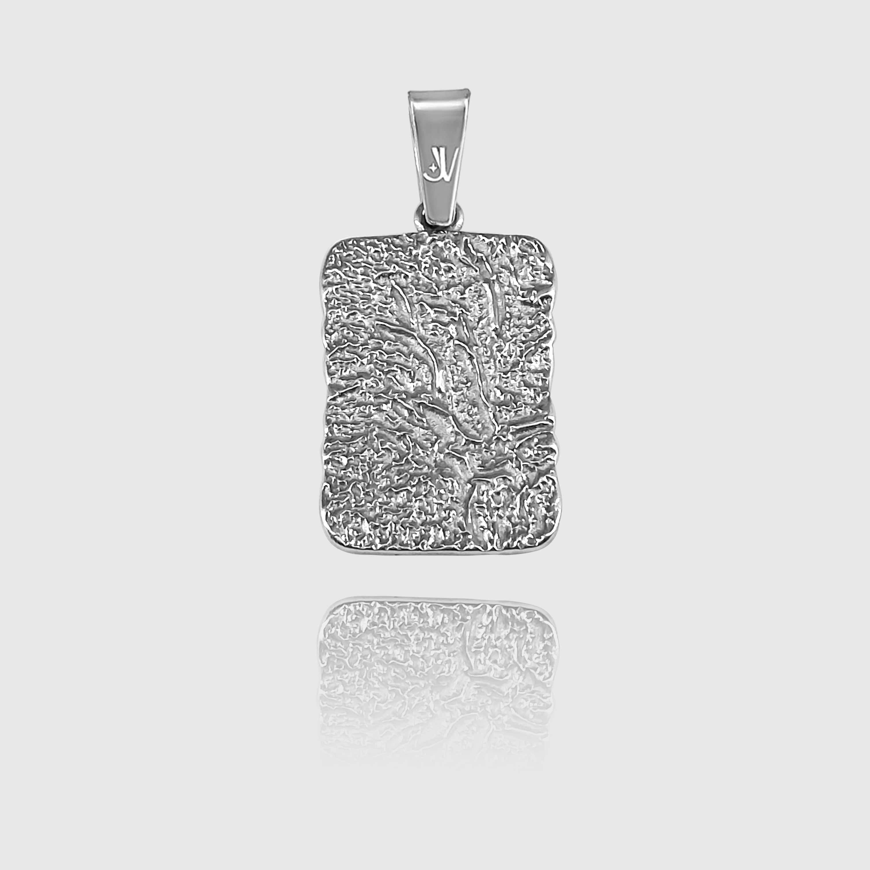 JVILLION Pendant Silver Lava Pendant - Silver