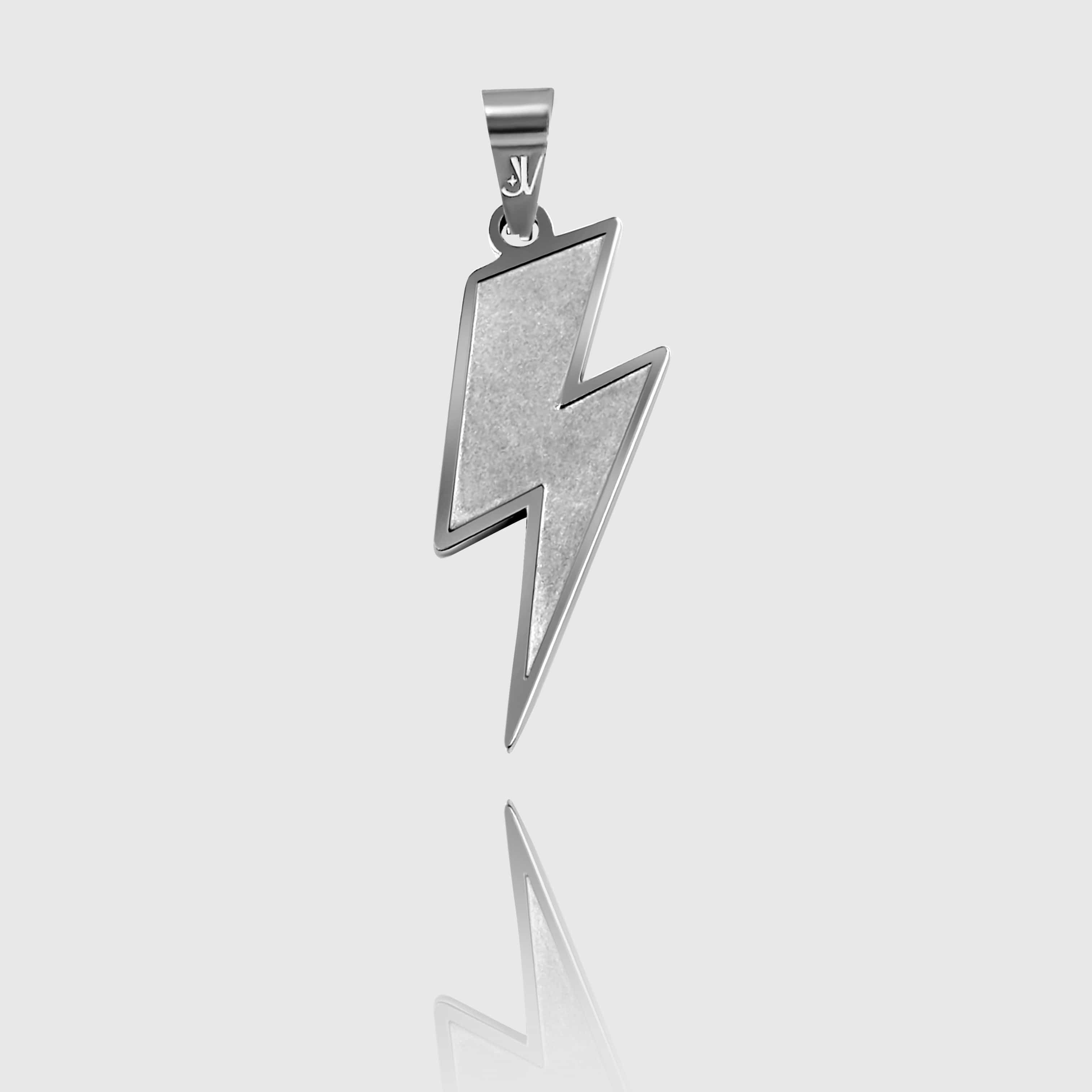 Lightning Pendant - Silver Pendant JVILLION