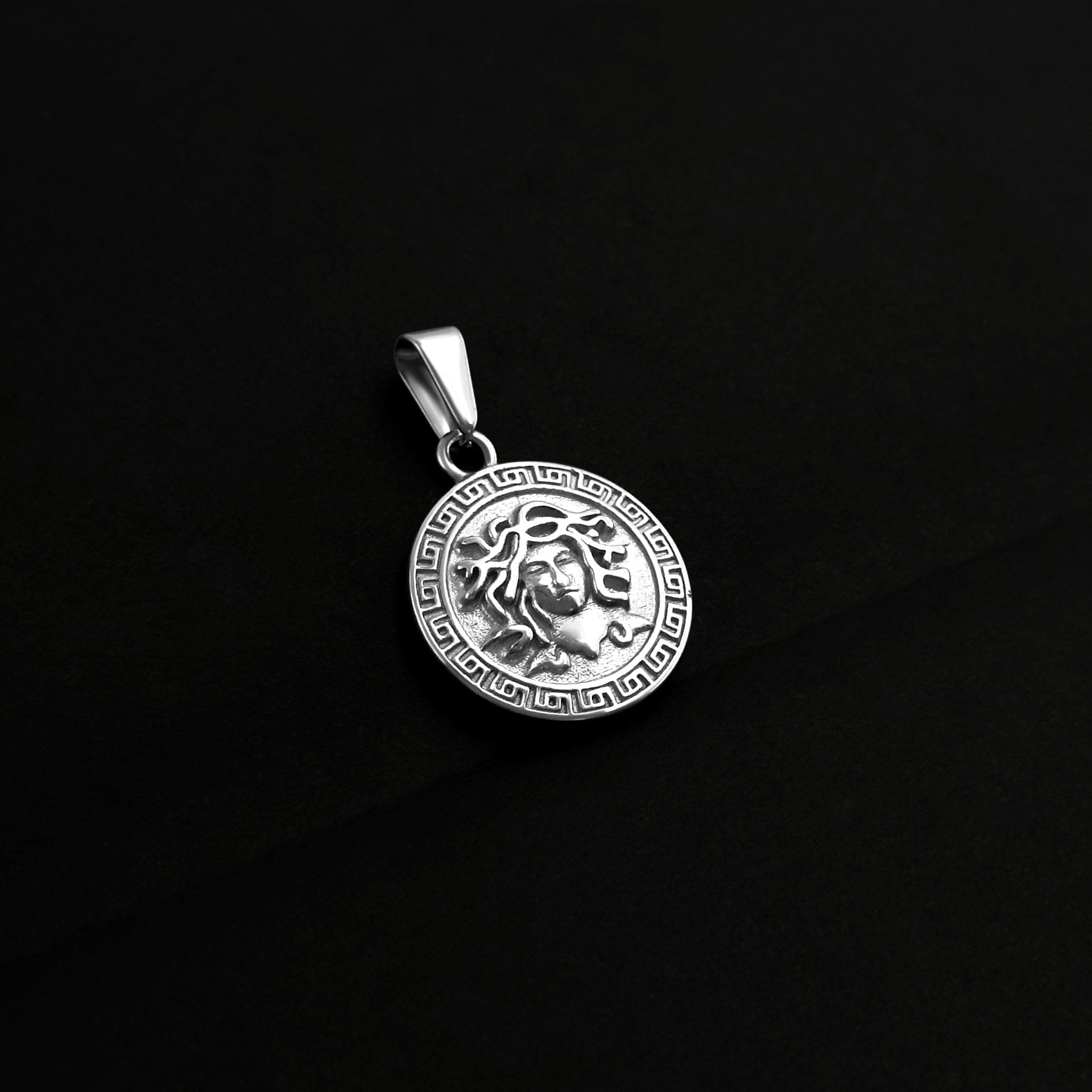 Medusa Rope Chain - Silver (3mm) - Chain with Pendant - 50cm / 20'' - JVillion®
