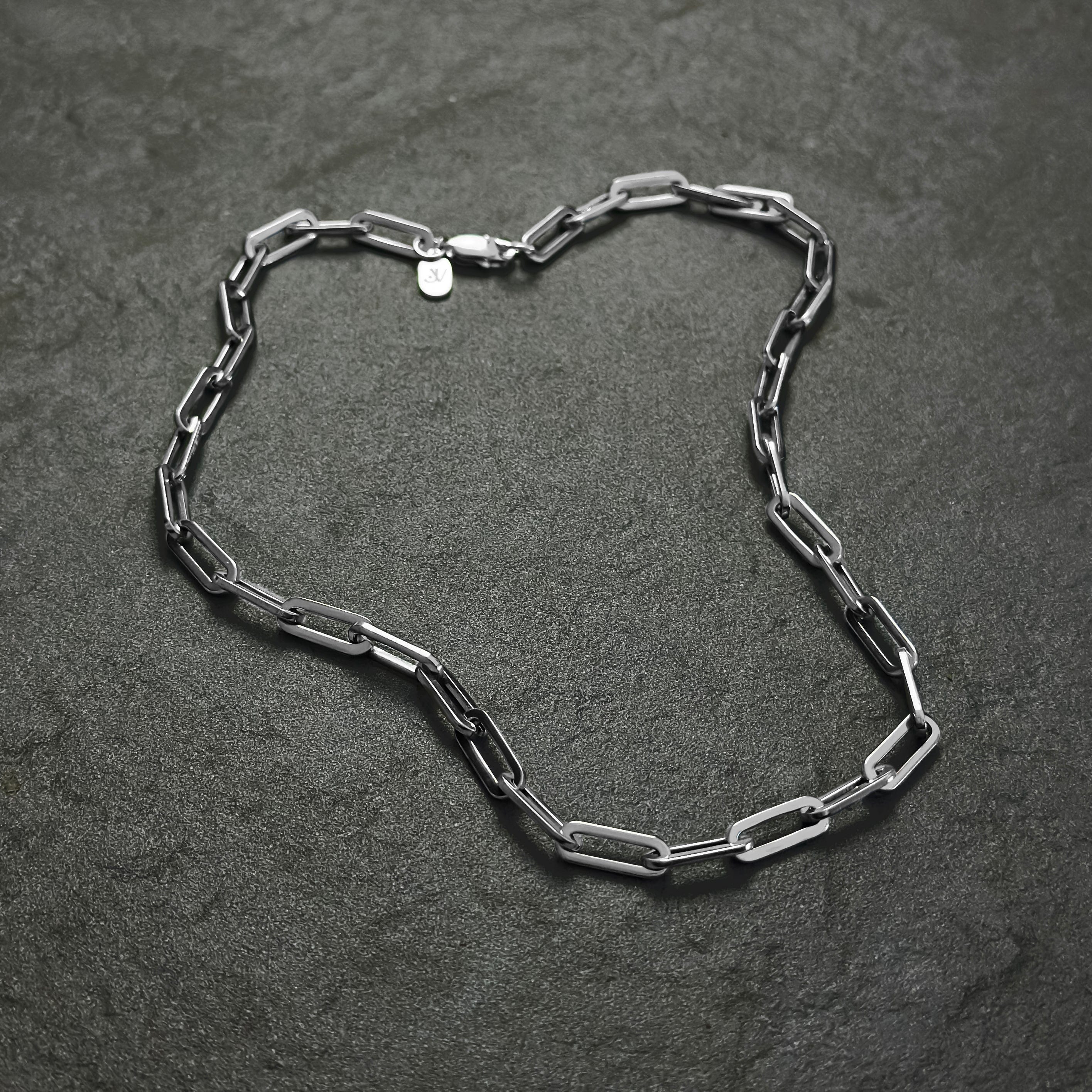 Paperclip Chain - Silver Basic Chains JVillion®