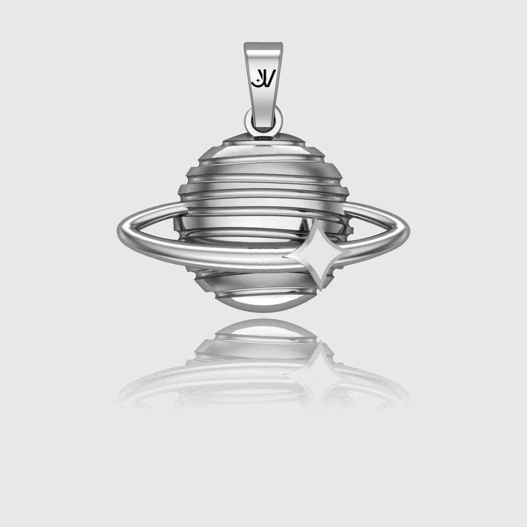 Planet Pendant - Silver - Pendant - Silver - JVillion®