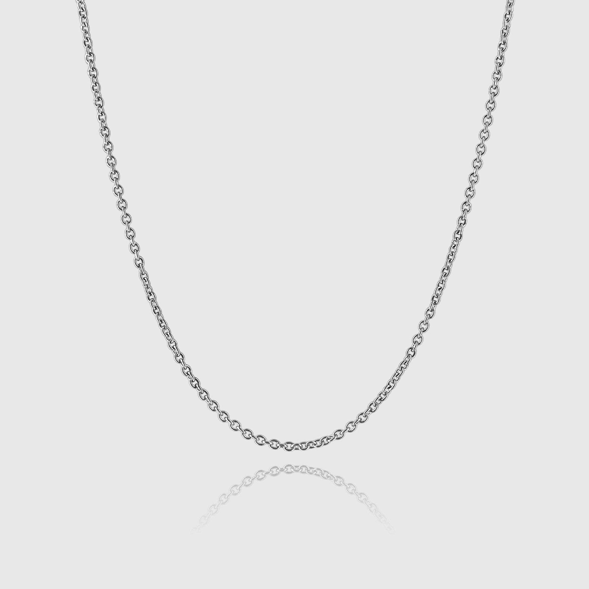 Rolo Chain - Silver (2mm) - Basic Chains - 50cm / 20'' - JVillion®