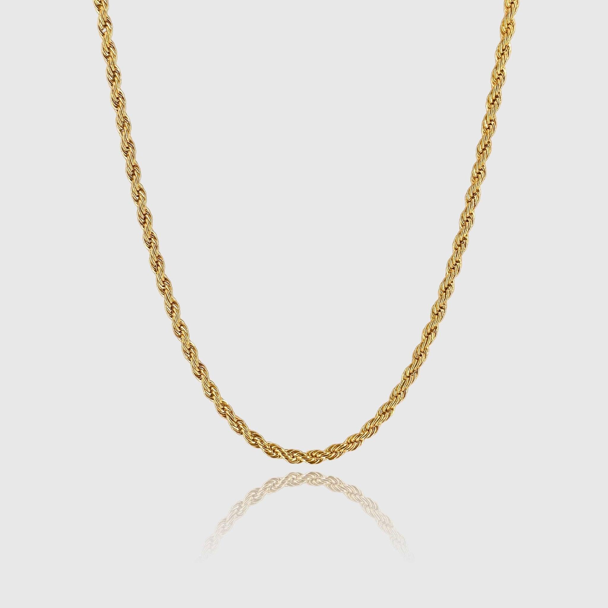 Rope Chain - Gold (4mm) - 45cm - JVillion®