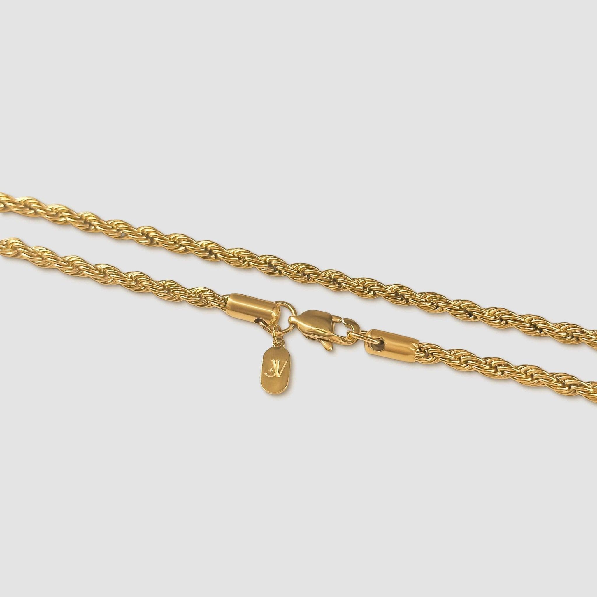 Rope Chain - Gold (4mm) - 45cm - JVillion®