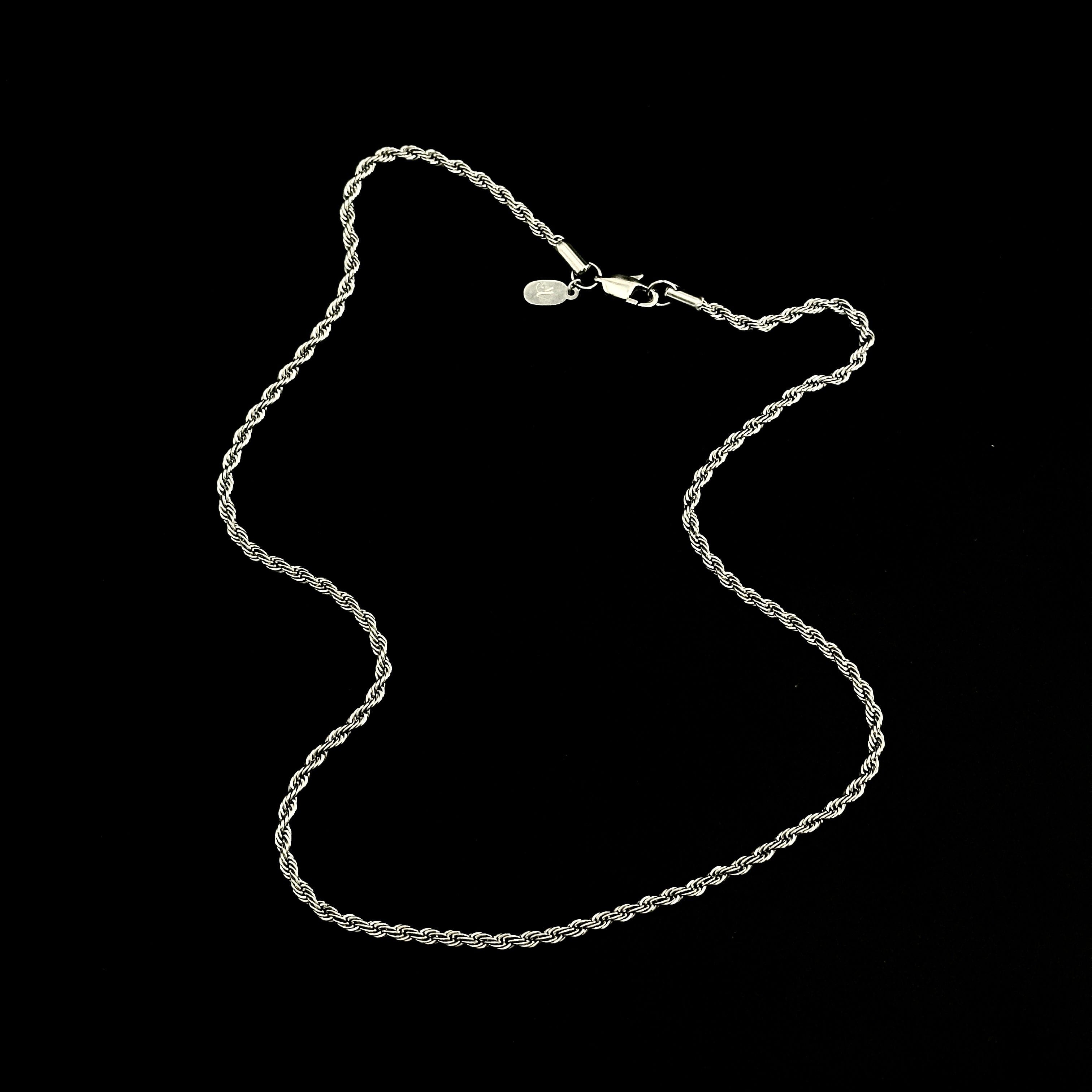 Rope Chain - Silver (3mm) Basic Chains JVillion®