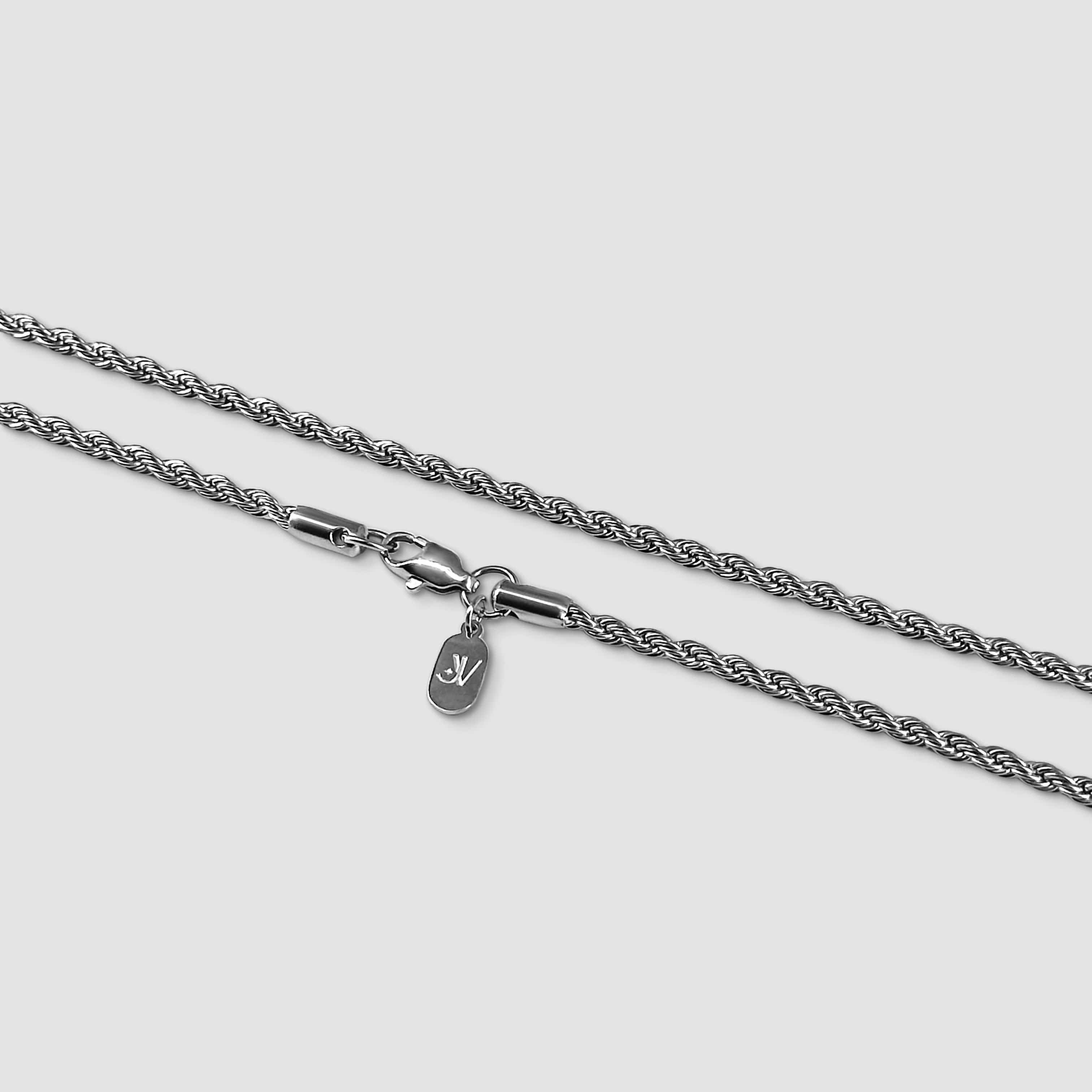 Rope Chain - Silver (3mm) Basic Chains JVILLION