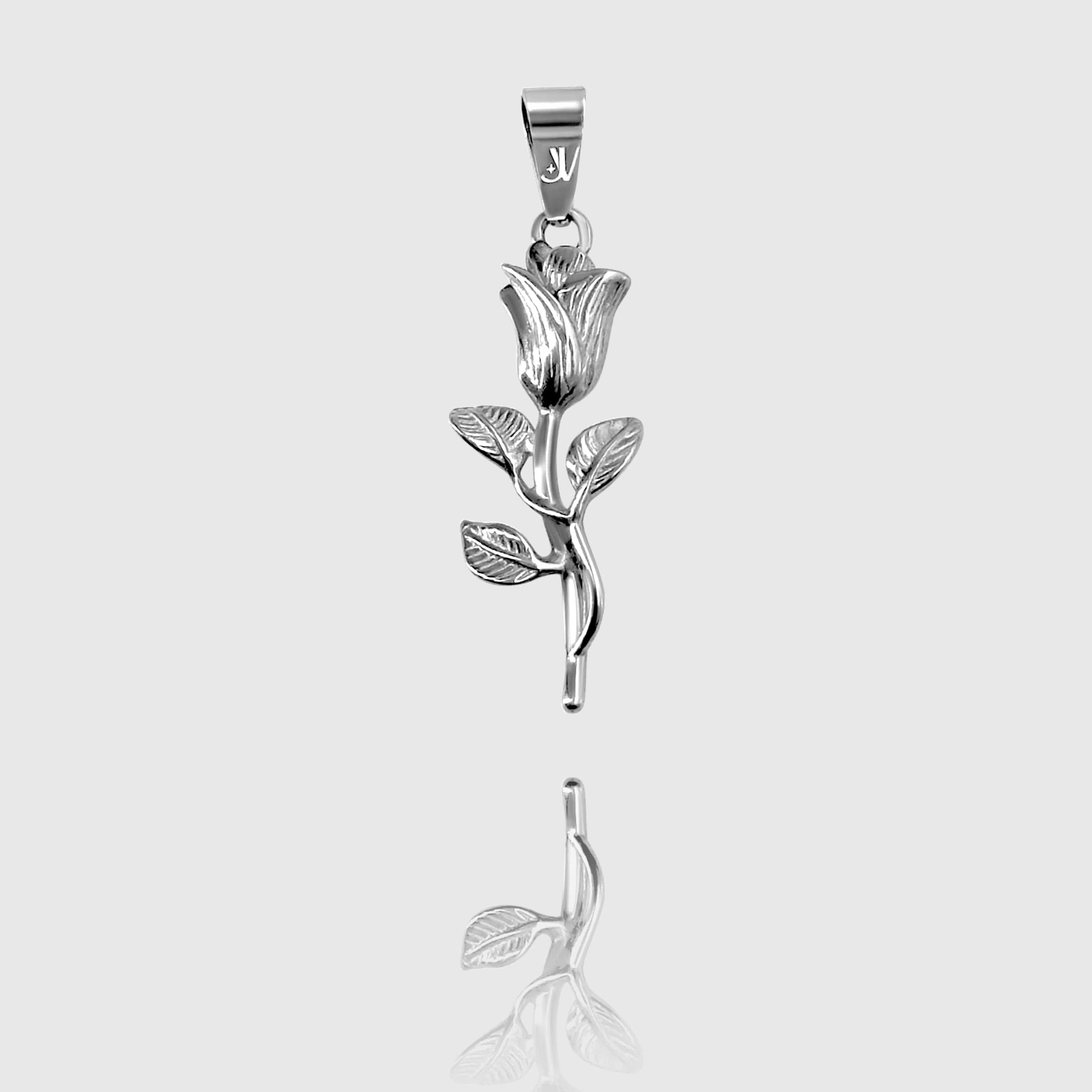 Rose Pendant - Silver Pendant JVillion®