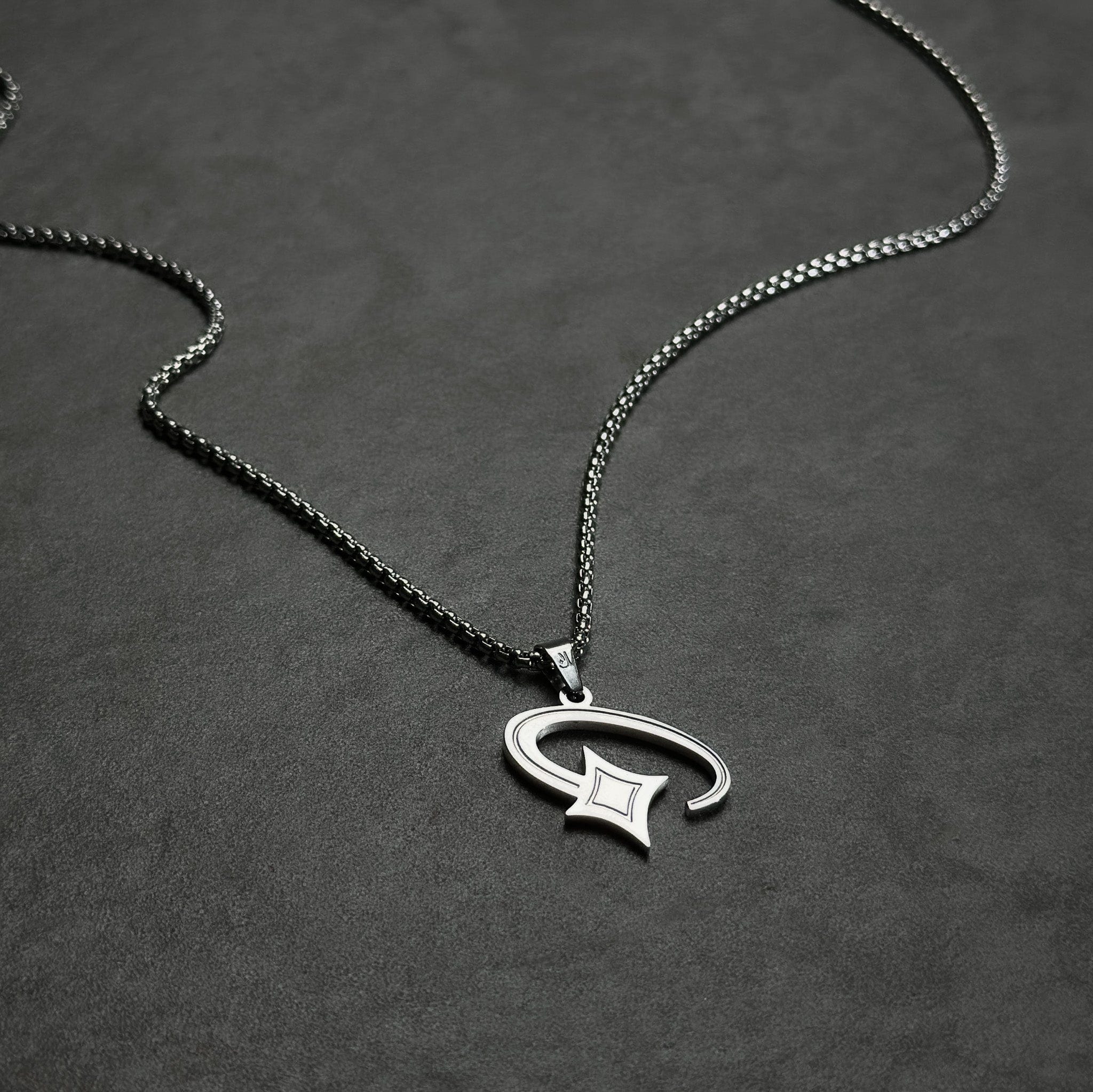 Shooting Star Box Chain - Silver (2,5mm) Chain with Pendant JVillion®