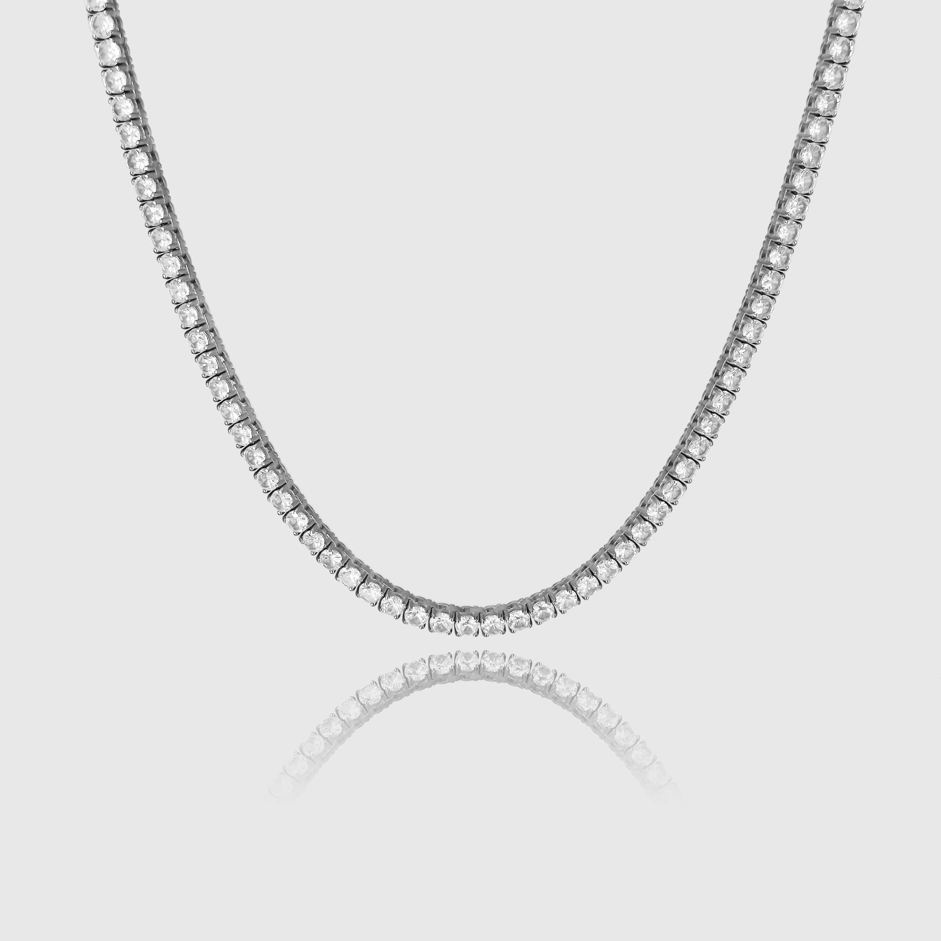 Tennis Chain - Silver (4mm) Basic Chains JVillion®