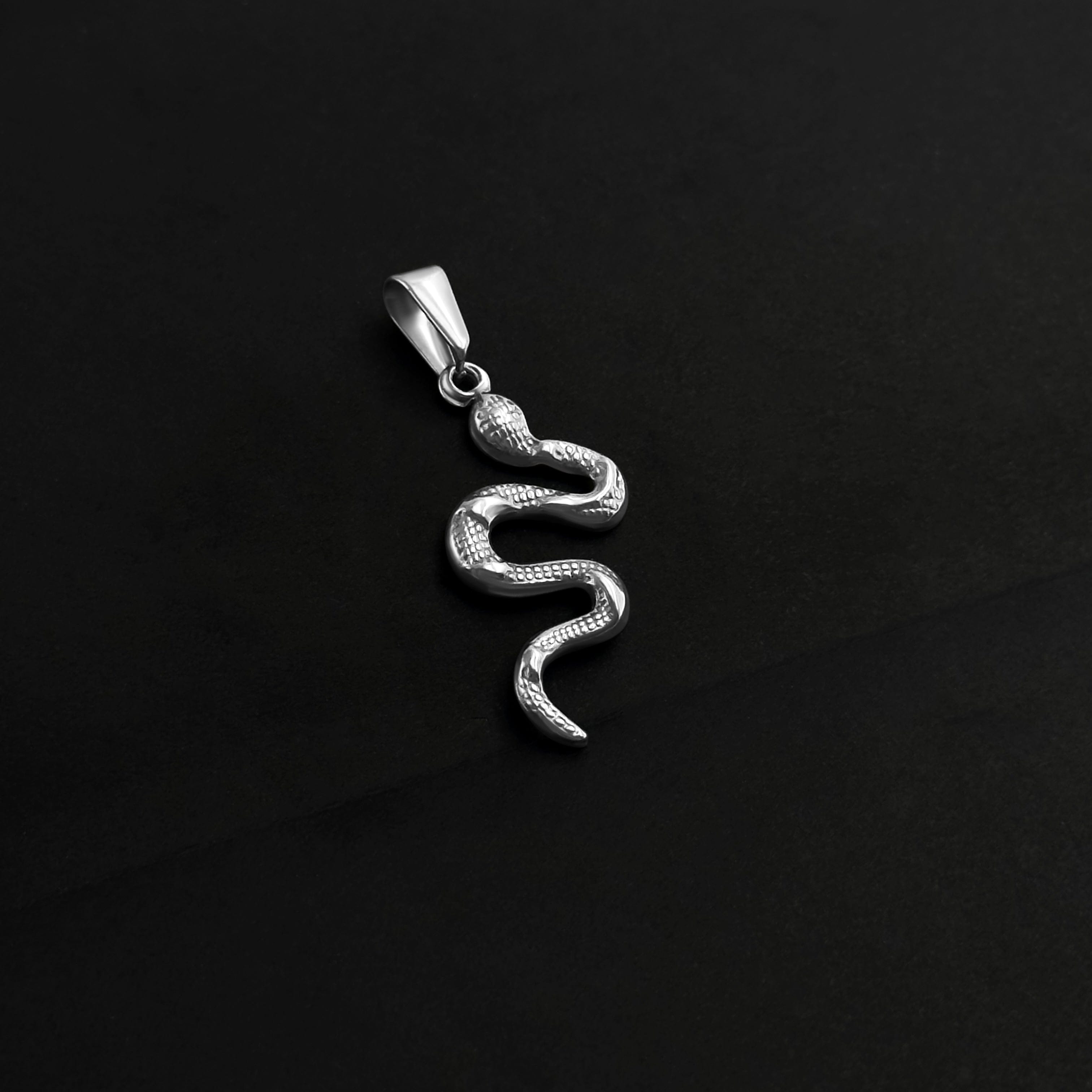 Viper Box Chain - Silver (2,5mm) Chain with Pendant JVillion®