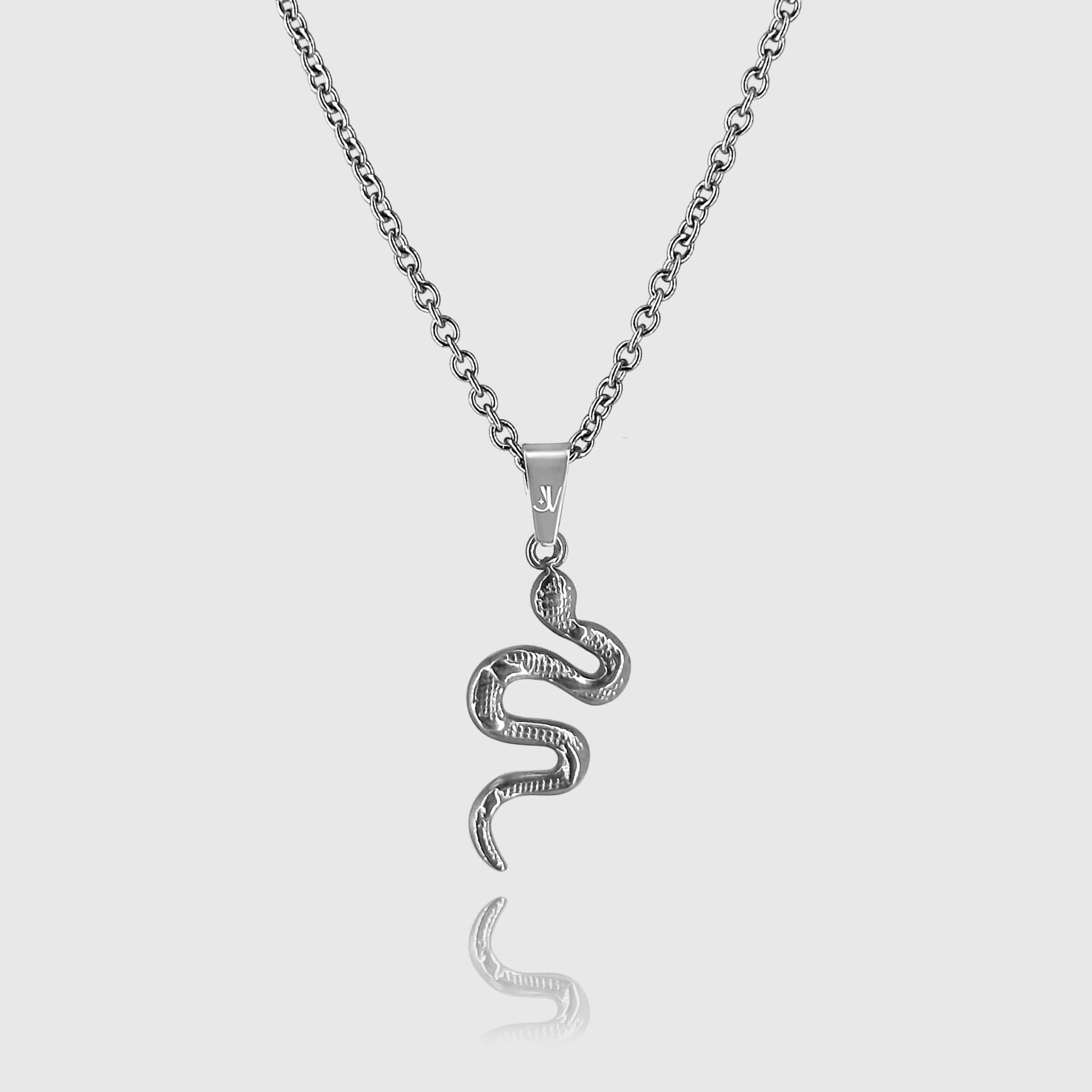 Viper Rolo Chain - Silver (2mm) Chain with Pendant JVILLION